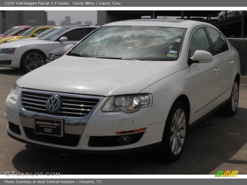 Candy White / Classic Grey 2006 Volkswagen Passat 3.6 Sedan