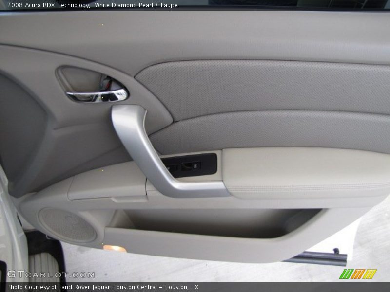 White Diamond Pearl / Taupe 2008 Acura RDX Technology
