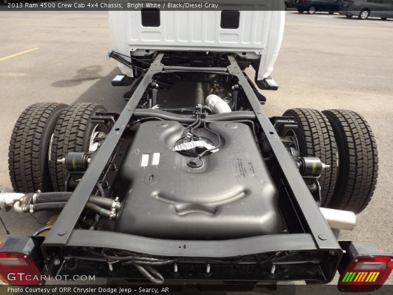 Bright White / Black/Diesel Gray 2013 Ram 4500 Crew Cab 4x4 Chassis