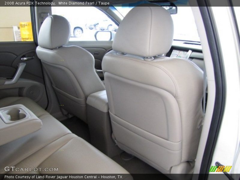 White Diamond Pearl / Taupe 2008 Acura RDX Technology
