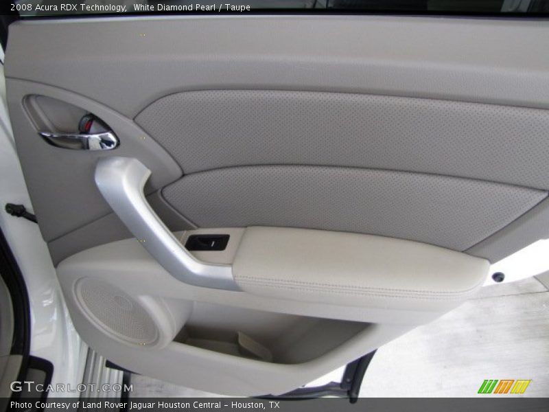 White Diamond Pearl / Taupe 2008 Acura RDX Technology