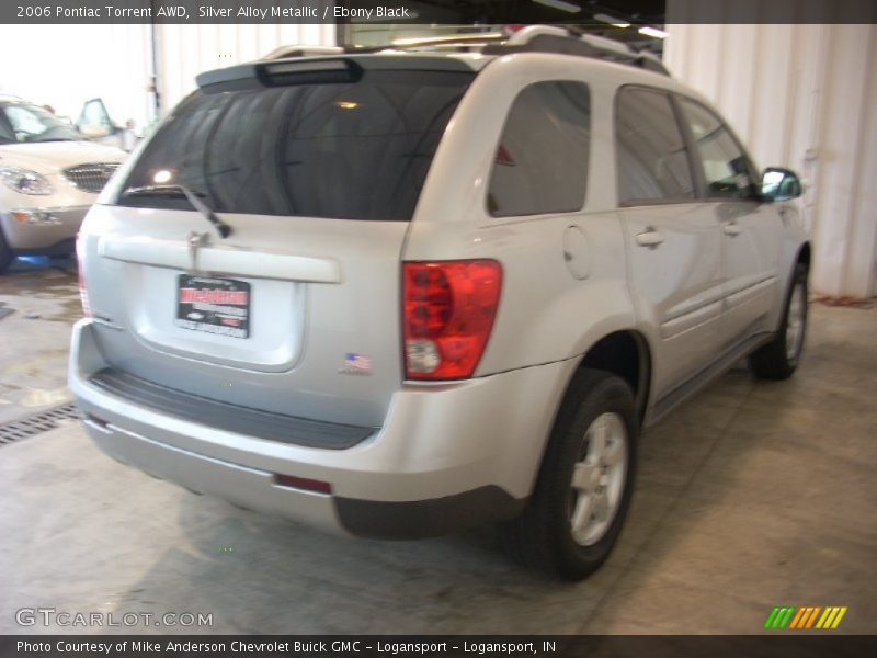 Silver Alloy Metallic / Ebony Black 2006 Pontiac Torrent AWD