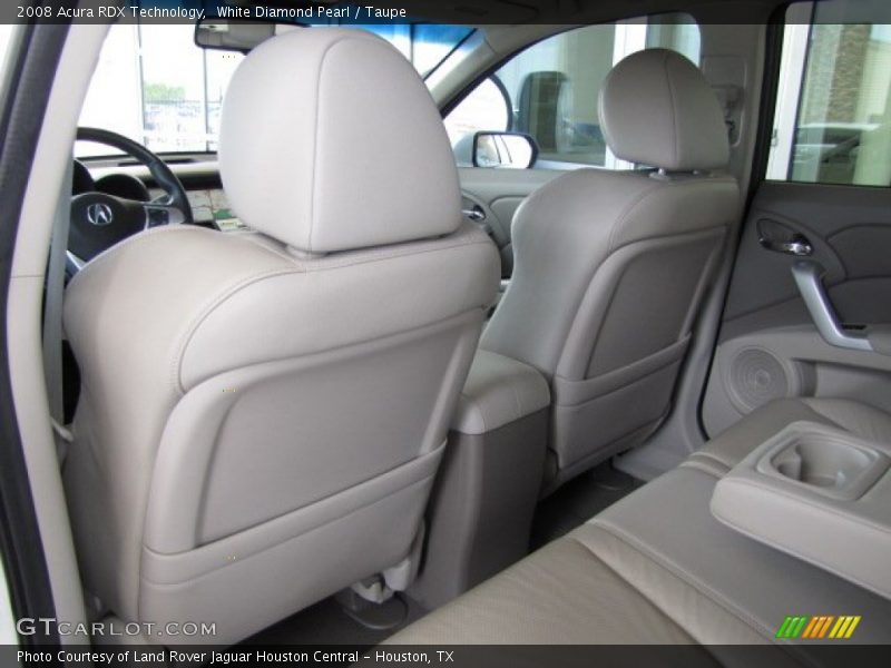 White Diamond Pearl / Taupe 2008 Acura RDX Technology