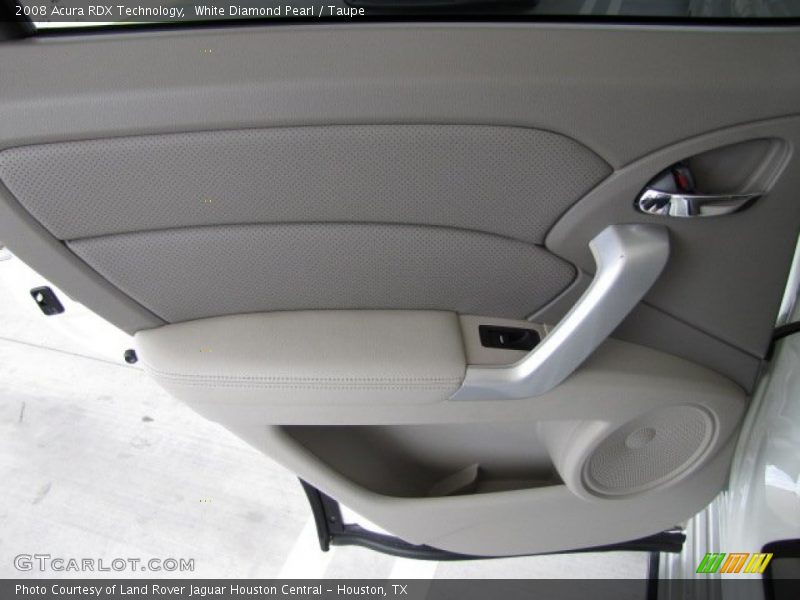 White Diamond Pearl / Taupe 2008 Acura RDX Technology