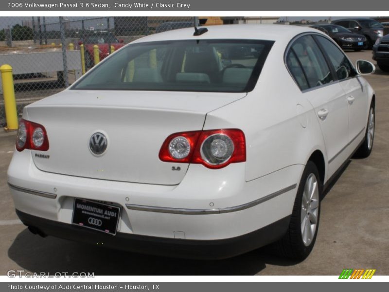 Candy White / Classic Grey 2006 Volkswagen Passat 3.6 Sedan