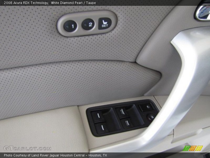 White Diamond Pearl / Taupe 2008 Acura RDX Technology