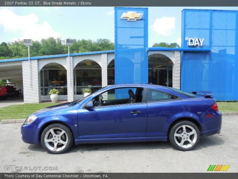 Blue Streak Metallic / Ebony 2007 Pontiac G5 GT