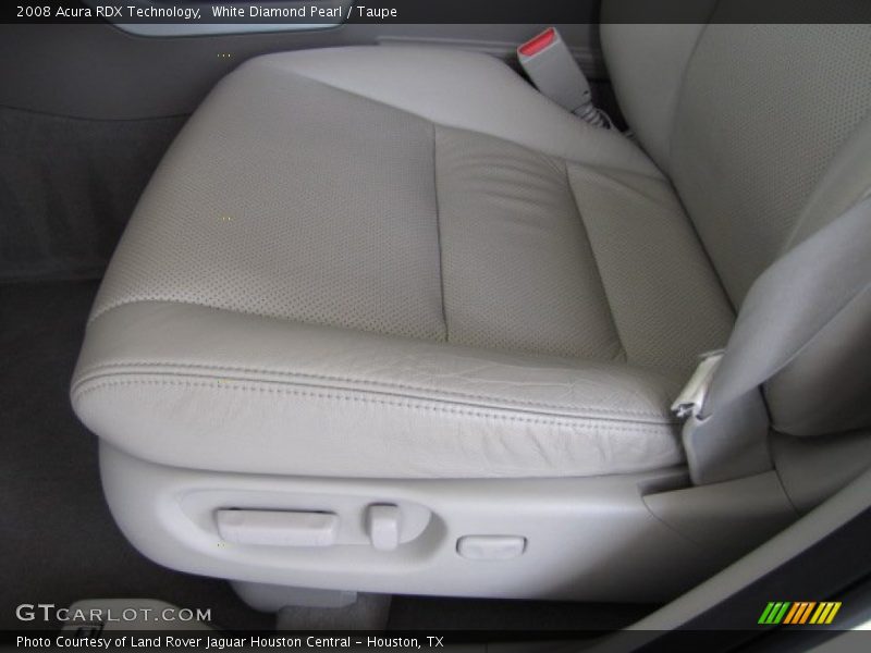 White Diamond Pearl / Taupe 2008 Acura RDX Technology