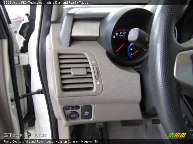 White Diamond Pearl / Taupe 2008 Acura RDX Technology