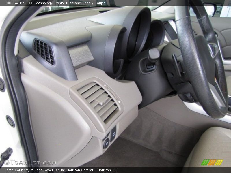 White Diamond Pearl / Taupe 2008 Acura RDX Technology