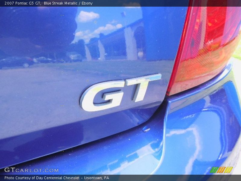 Blue Streak Metallic / Ebony 2007 Pontiac G5 GT