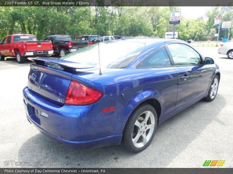 Blue Streak Metallic / Ebony 2007 Pontiac G5 GT