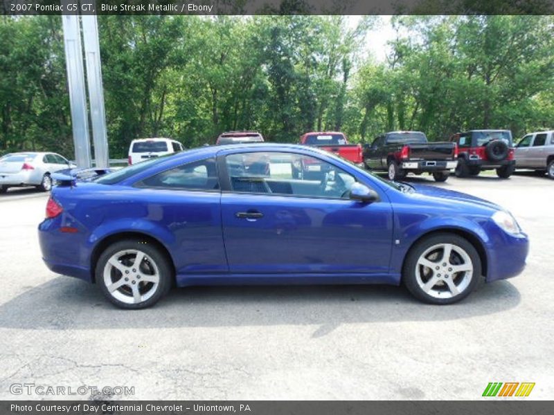 Blue Streak Metallic / Ebony 2007 Pontiac G5 GT