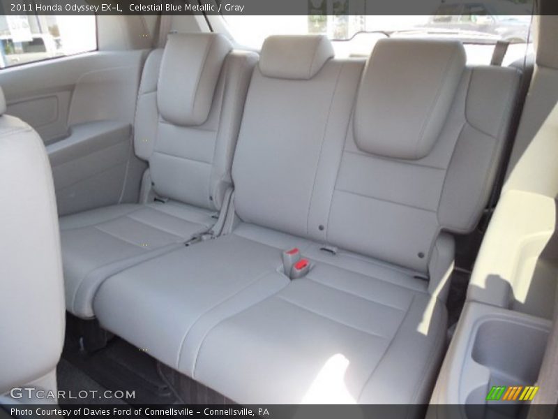 Celestial Blue Metallic / Gray 2011 Honda Odyssey EX-L