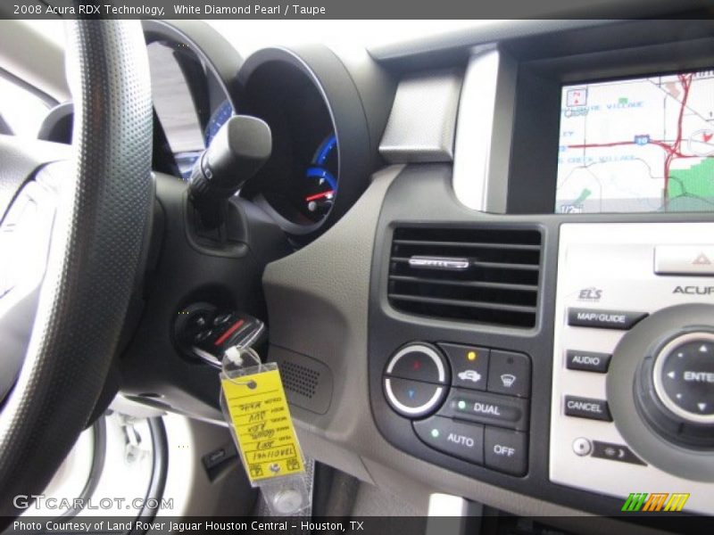White Diamond Pearl / Taupe 2008 Acura RDX Technology