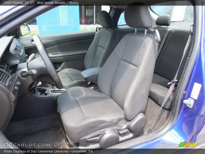 Blue Streak Metallic / Ebony 2007 Pontiac G5 GT