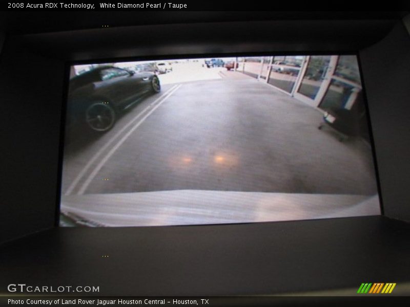 White Diamond Pearl / Taupe 2008 Acura RDX Technology