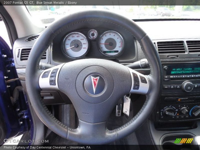 Blue Streak Metallic / Ebony 2007 Pontiac G5 GT