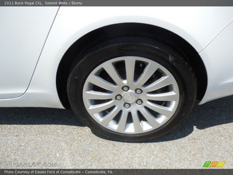 Summit White / Ebony 2011 Buick Regal CXL