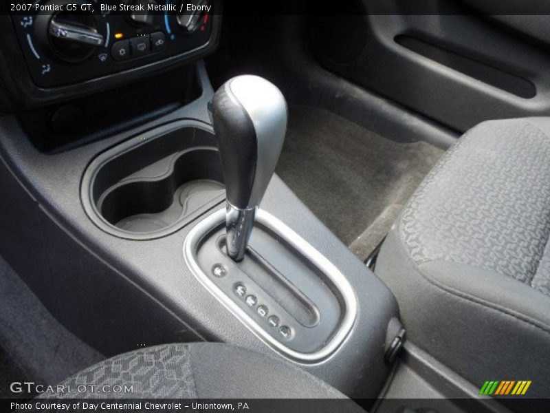 Blue Streak Metallic / Ebony 2007 Pontiac G5 GT