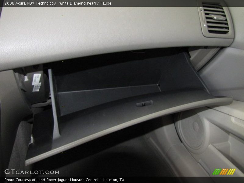White Diamond Pearl / Taupe 2008 Acura RDX Technology