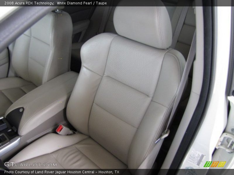 White Diamond Pearl / Taupe 2008 Acura RDX Technology