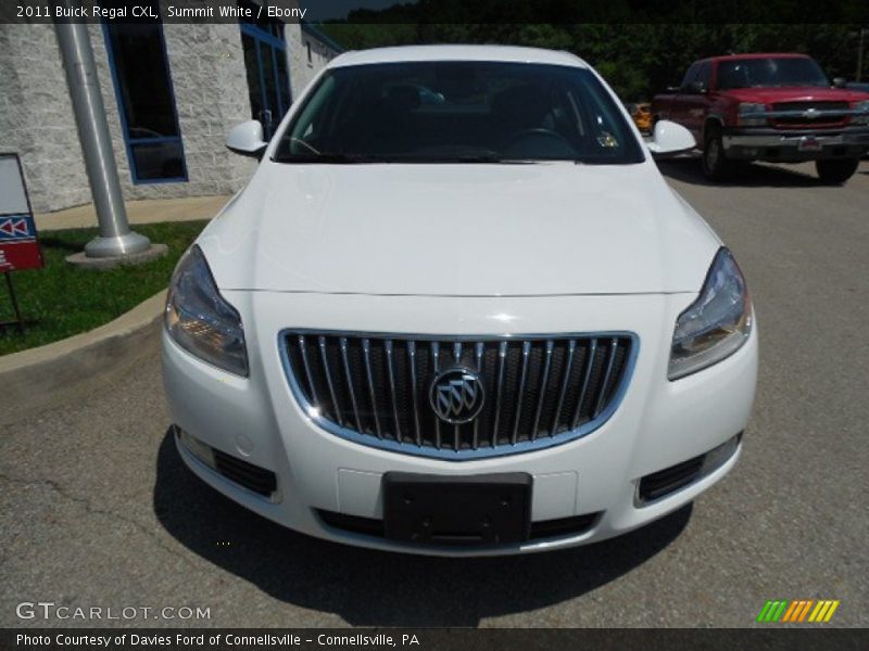 Summit White / Ebony 2011 Buick Regal CXL