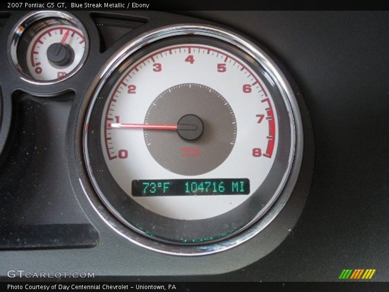 Blue Streak Metallic / Ebony 2007 Pontiac G5 GT