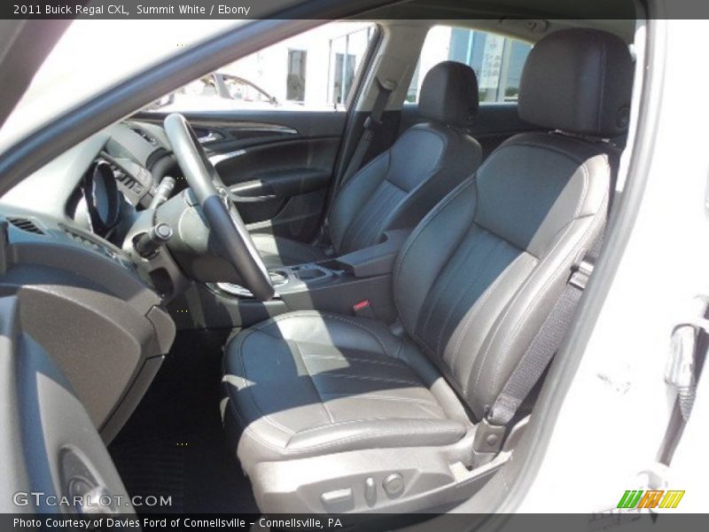 Summit White / Ebony 2011 Buick Regal CXL
