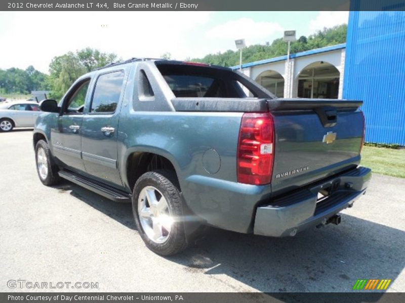 Blue Granite Metallic / Ebony 2012 Chevrolet Avalanche LT 4x4
