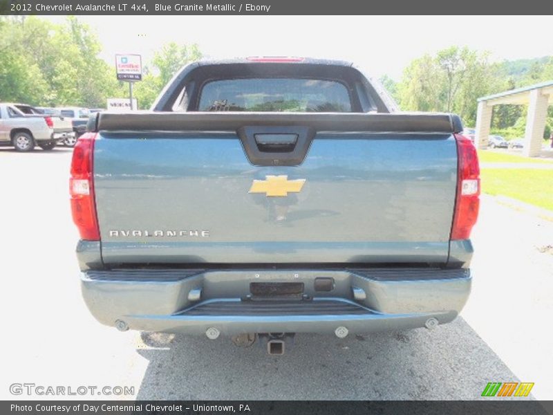 Blue Granite Metallic / Ebony 2012 Chevrolet Avalanche LT 4x4