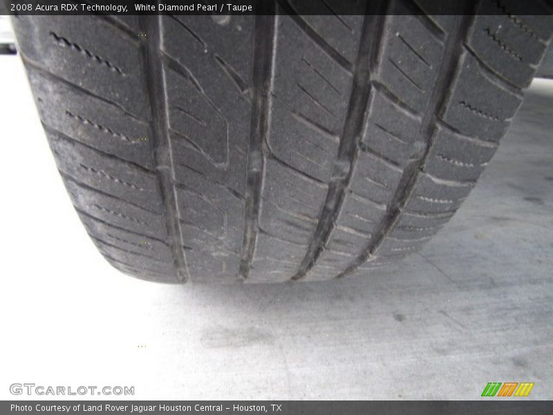 White Diamond Pearl / Taupe 2008 Acura RDX Technology