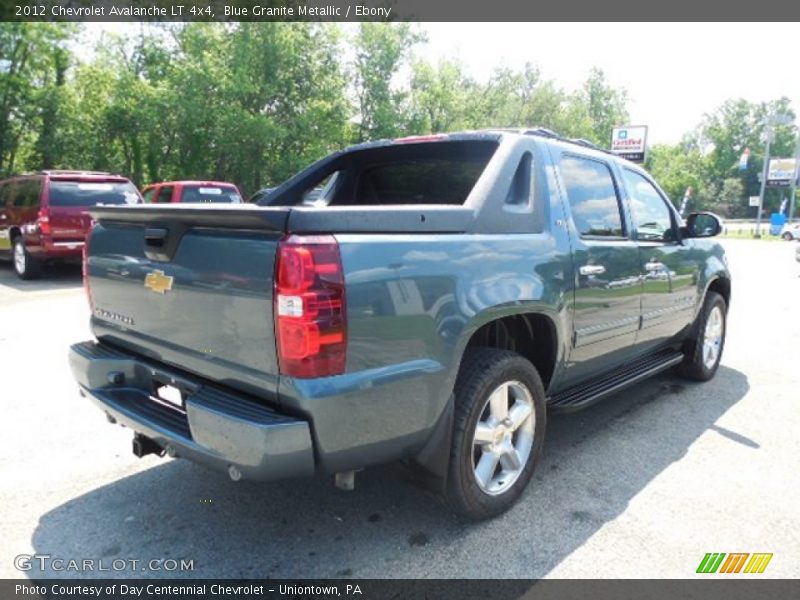 Blue Granite Metallic / Ebony 2012 Chevrolet Avalanche LT 4x4