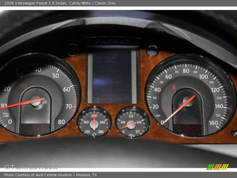 Candy White / Classic Grey 2006 Volkswagen Passat 3.6 Sedan