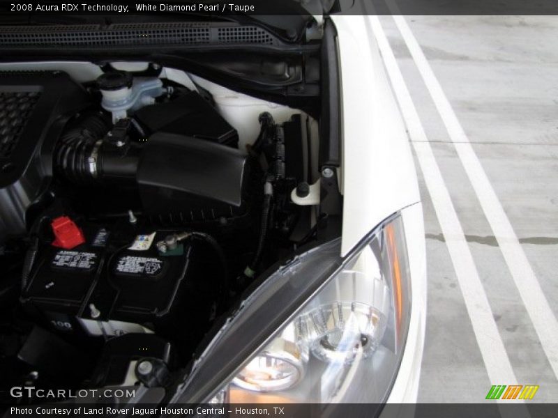 White Diamond Pearl / Taupe 2008 Acura RDX Technology