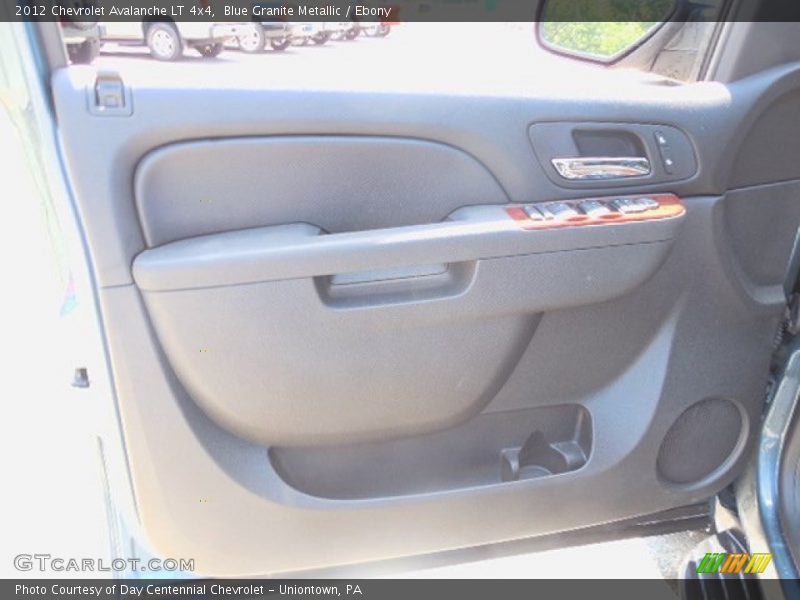 Blue Granite Metallic / Ebony 2012 Chevrolet Avalanche LT 4x4