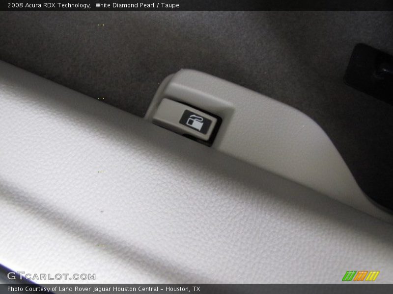 White Diamond Pearl / Taupe 2008 Acura RDX Technology