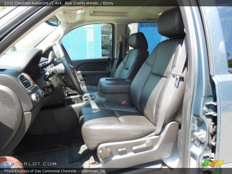 Blue Granite Metallic / Ebony 2012 Chevrolet Avalanche LT 4x4