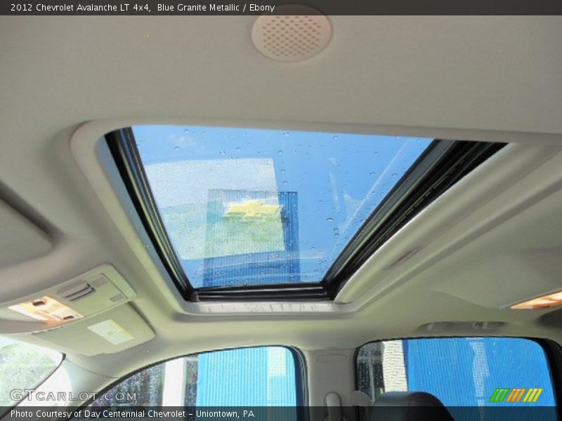 Blue Granite Metallic / Ebony 2012 Chevrolet Avalanche LT 4x4