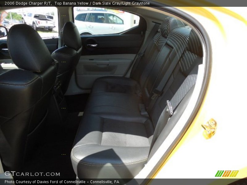 Top Banana Yellow / Dark Slate Gray/Light Graystone 2006 Dodge Charger R/T