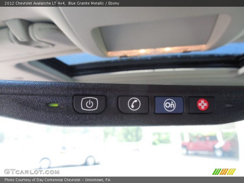 Blue Granite Metallic / Ebony 2012 Chevrolet Avalanche LT 4x4