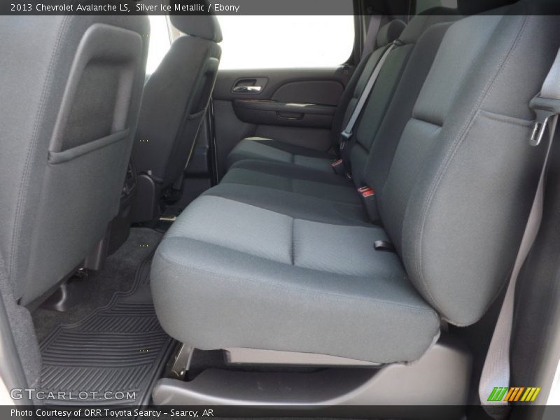 Silver Ice Metallic / Ebony 2013 Chevrolet Avalanche LS