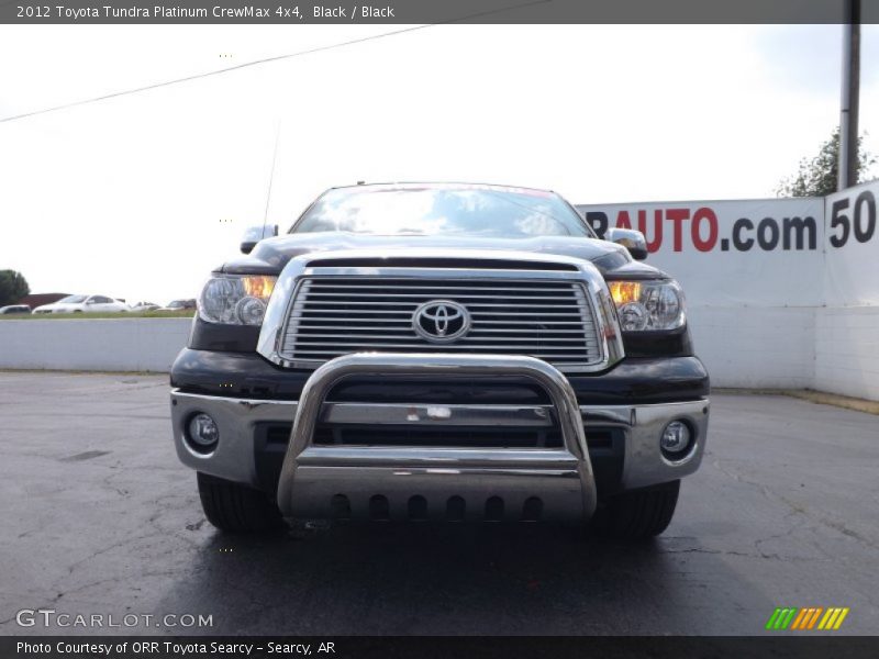 Black / Black 2012 Toyota Tundra Platinum CrewMax 4x4