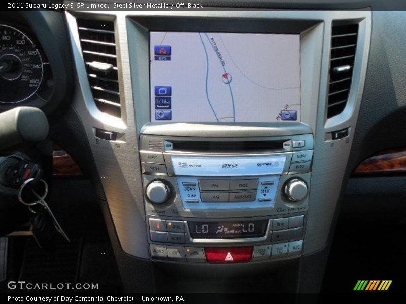 Steel Silver Metallic / Off-Black 2011 Subaru Legacy 3.6R Limited