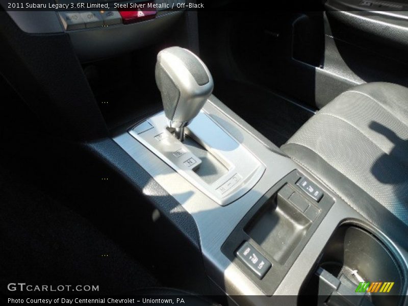 Steel Silver Metallic / Off-Black 2011 Subaru Legacy 3.6R Limited