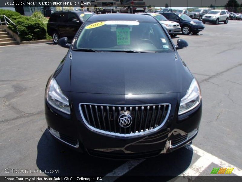 Carbon Black Metallic / Ebony 2012 Buick Regal