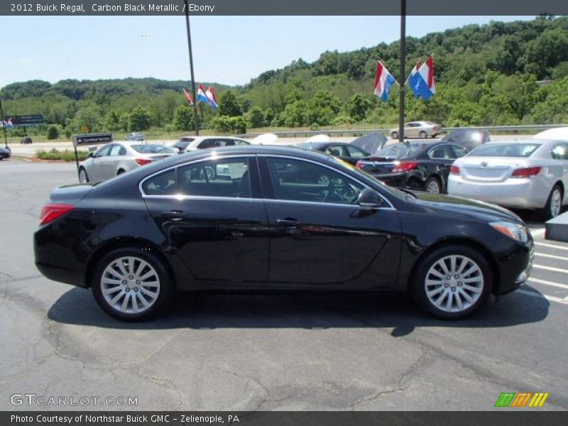 Carbon Black Metallic / Ebony 2012 Buick Regal