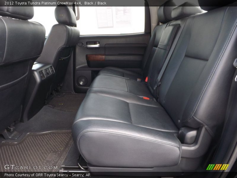 Black / Black 2012 Toyota Tundra Platinum CrewMax 4x4