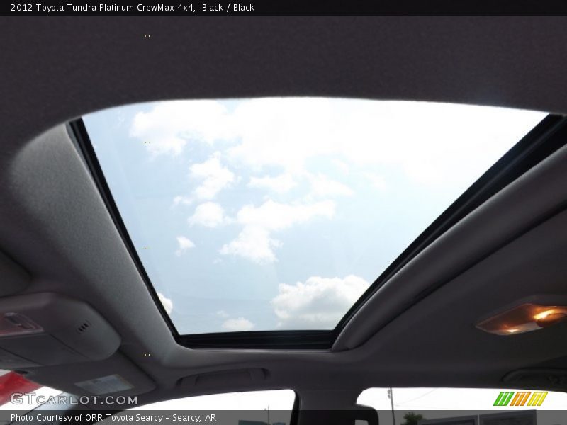 Black / Black 2012 Toyota Tundra Platinum CrewMax 4x4