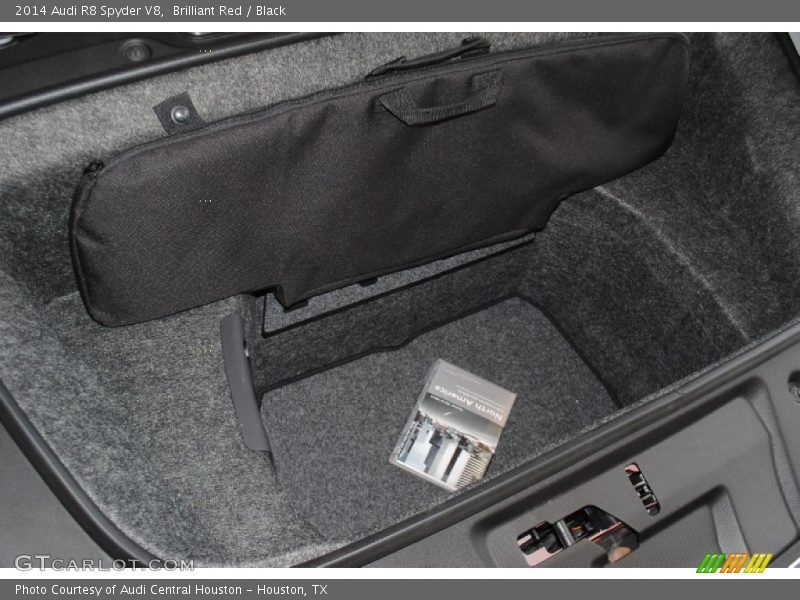  2014 R8 Spyder V8 Trunk